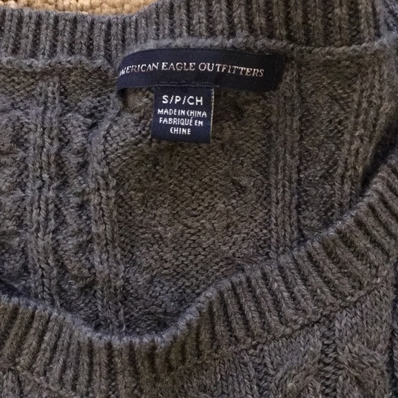 Grey American eagle sweater - Picture 2 of 3